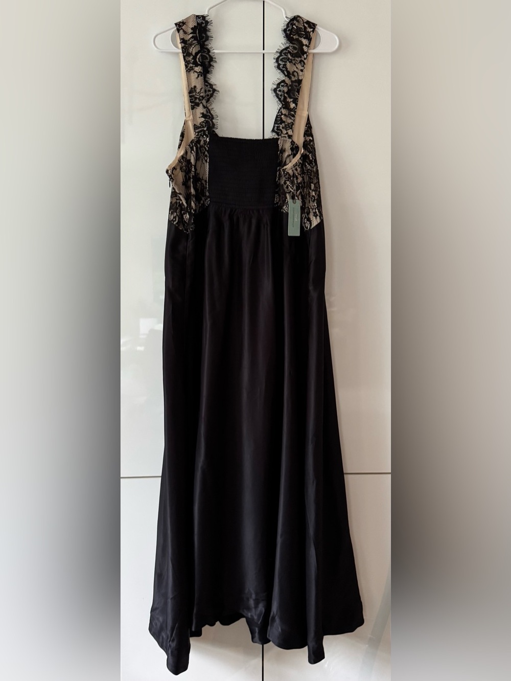 NWT Size 2X - Maeve Jocelyn Lace Black Slip Midi Dress Wedding Guest (US$ 178) - Picture 11 of 16